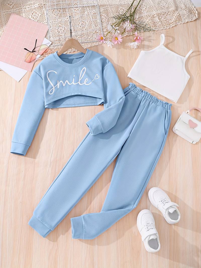 Girls Smile Girls printed Top And Bottom Set